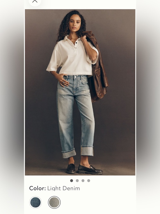Pilcro Denim - Pilcro Anthropologie Celeste Mid-Rise relaxed Boyfriend Jeans 31P